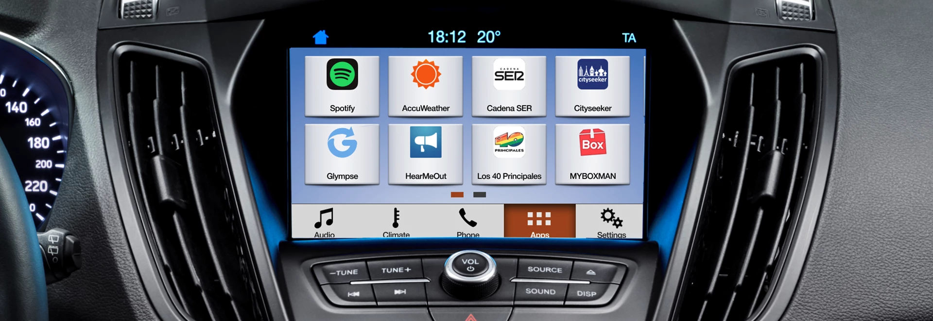 Ford add in-car apps for Sync3 vehicles